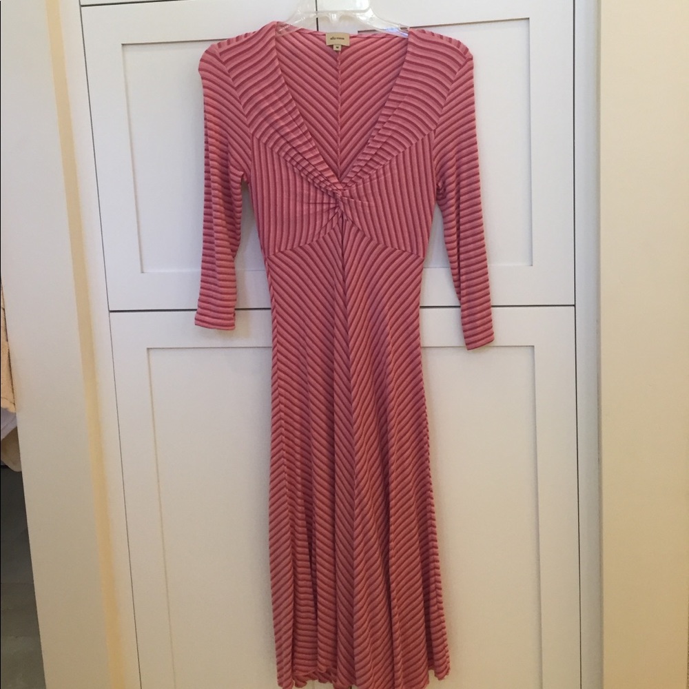 Ella Moss Pink Stripe Dress